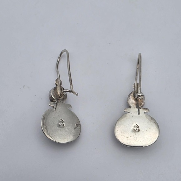 Vtg SILPADA Earrings 925 Sterling Silver Black Onyx Dangle Drop Signed FREE $HIP - Picture 4 of 7